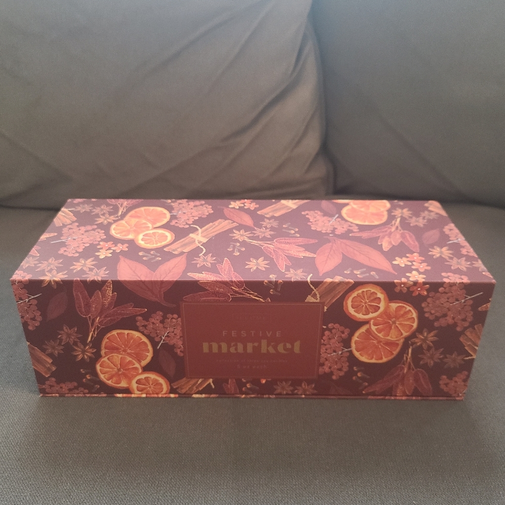 Illume Festive Market Candle Gift Box, Set of 3🕯
